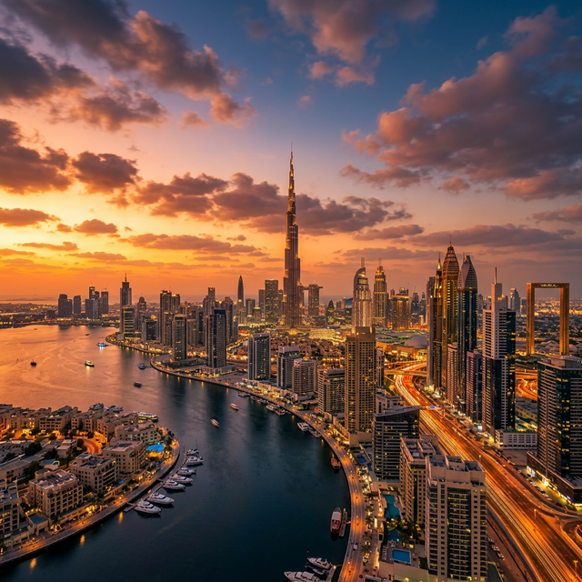 Dubai skyline