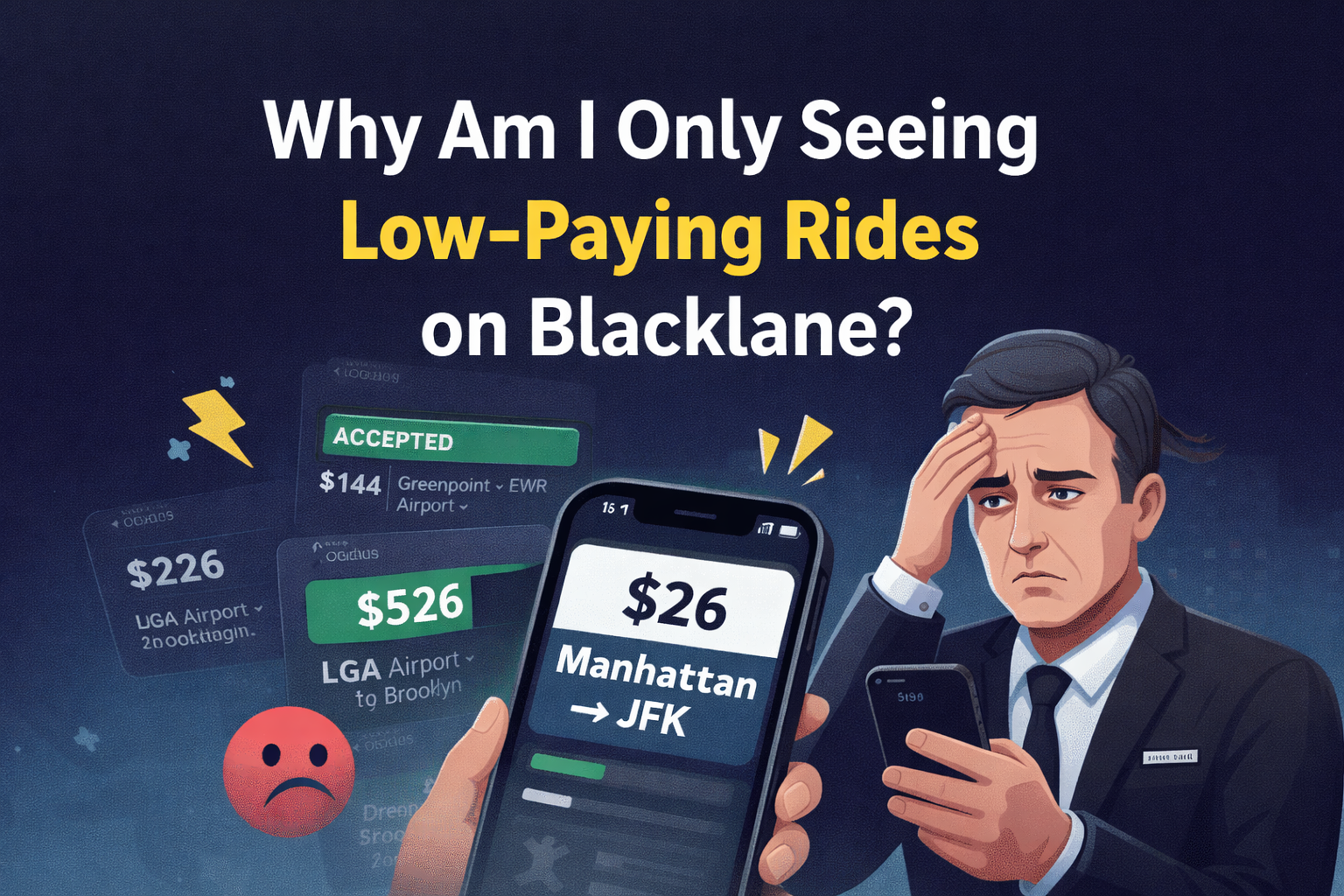 Why Am I Only Seeing Low-Paying Rides on Blacklane?