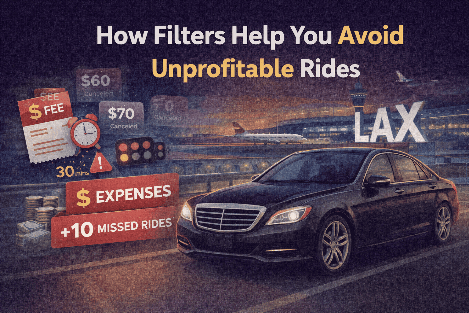 How Filters Help You Avoid Unprofitable Rides